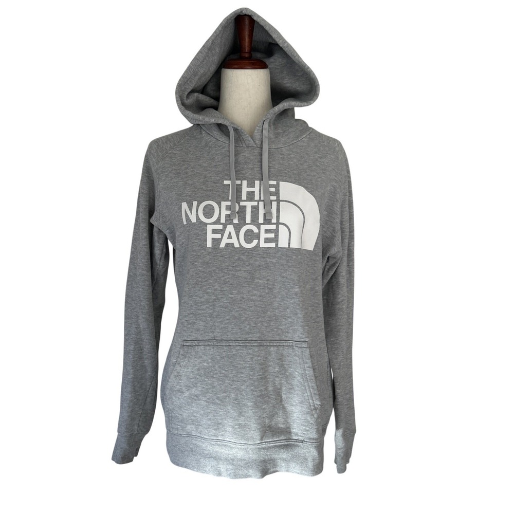 The North Face Women's Hoodie Medium Gray Gorpcore Hiking Sweatshirt Sweater